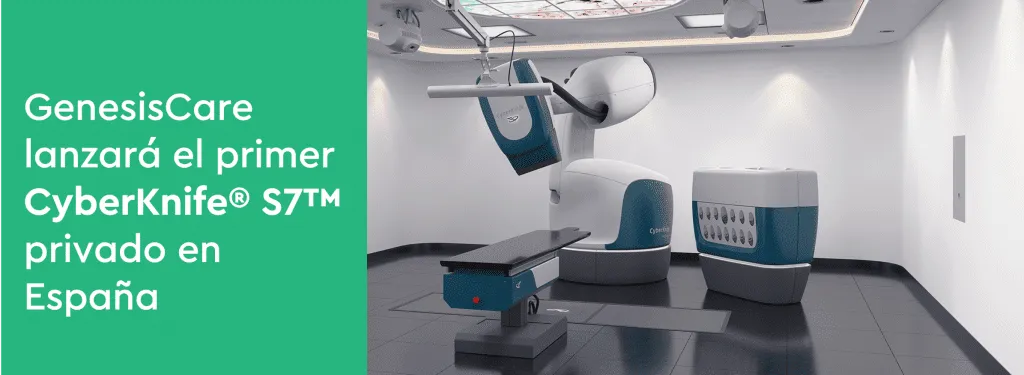 GenesisCare lanzará el primer CyberKnife® S7™ privado en España que será dirigido por el neurocirujano Dr. Miguel Ángel Arráez