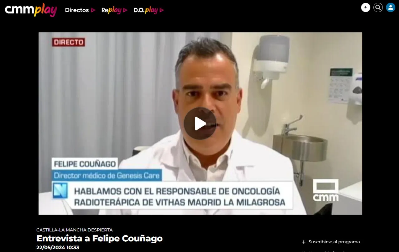 Castilla-LaMancha Despierta - Entrevista Dr. Felipe Couñago