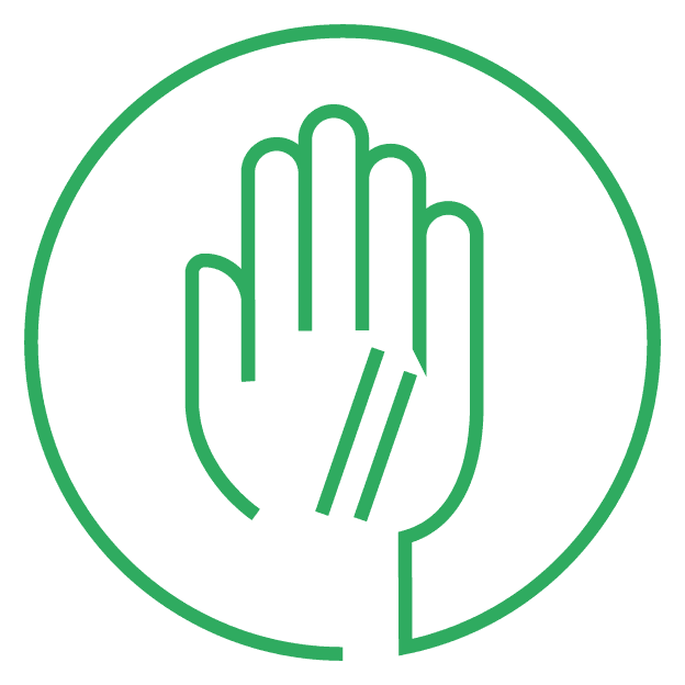 Rotura de la piel (supuración y costras)