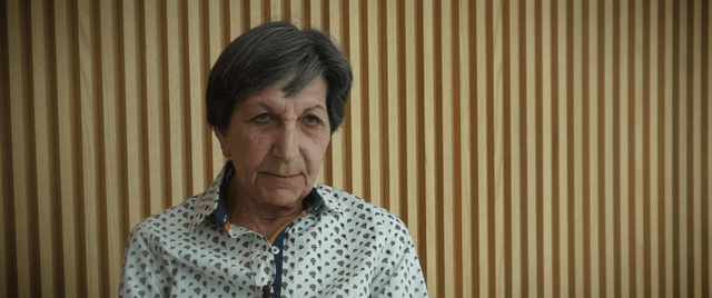 Mª del Carmen, paciente de tumor del glomus timpánico