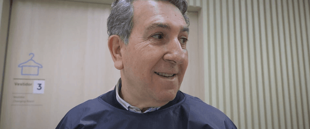 Josep, paciente de cáncer de próstata en el Centro 360 de Excelencia Oncológica GCCC
